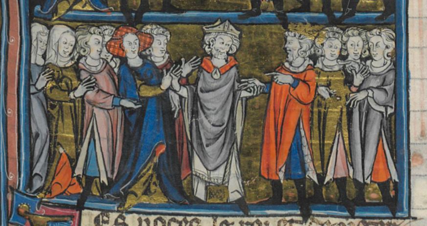 152r i said shake hands and make up romans arthuriens 152r